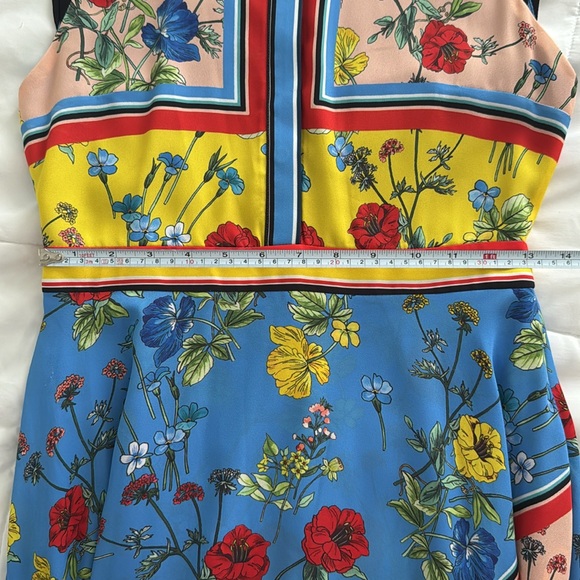 Alice Olivia Farrah collared handkerchief dress - Picture 12 of 12